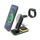 The Source Wireless Charger Qi Pad Black 126402