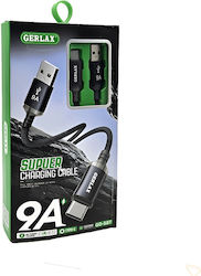 Gerlax USB Typ-C Kabel USB 2.0 männlich - USB-A Schwarz 2m