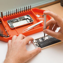 Rubber Tool Tray Compartments Bit Holder 27 Cm Non-slip Workshop Organizer Rubber Tool Tray Compartments Bit Holder 27 Cm Non-slip Workshop Organizer
