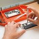 Rubber Tool Tray Compartments Bit Holder 27 Cm Non-slip Workshop Organizer