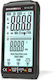 Multimetru Digital Automat 4.2 Inch Ecran Complet Type C Detectare Tensiune AC DC Negru Roșu