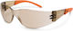 Professional Amber Protective Glasses Uv Protection Anti-scratch Lenses En166 Standard