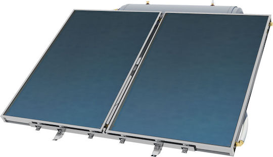 Nobel Aelios Ηλιακός Θερμοσίφωνας 200lt Glass Διπλής Ενέργειας 4τ.μ. Επιλεκτικός