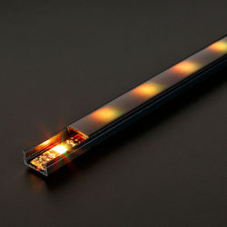 Aluminum Led Profile 1 M Black U-type Led Strip Profile Rail Aluminum Channel Led Strip