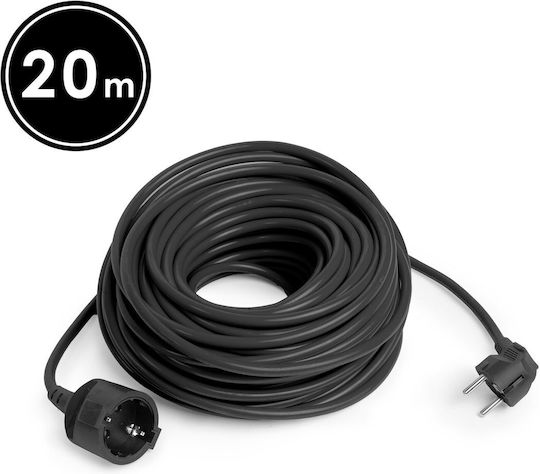 Cabluri de Prelungire Prelungitor Cablu cu Lungime 20m Diametru 3 x 1.5mm² și Împământare
