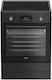 Beko Aragaz 72lt Cu Plite Inductive Lățime 60cm Neagră