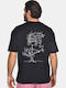 T-shirt Μαύρο