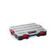Tool Compartment Organiser Transparent 27x33x6cm