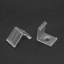 Led Ecke Profil Montageschiene Aluminium Schiene Befestigungsbügel Kunststoff Set 2 Stück Led Ecke Profil Montageschiene Aluminium Schiene Befestigungsbügel Kunststoff Set 2 Stück