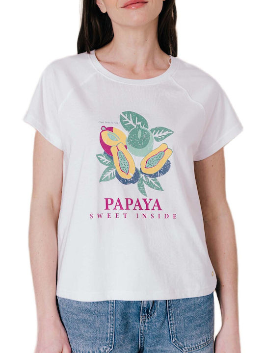 Women's T-shirt White 67CB2TS502