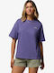 Women's Hiking T-shirt Purple