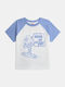 Kids Top Short-sleeved White Zosolti4