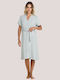 Zen by Daisy Sommer Damen Baumwollene Robe Mentadas