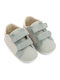 Babywalker Pantofi De Botez Din Piele Adidași Albi Mineral