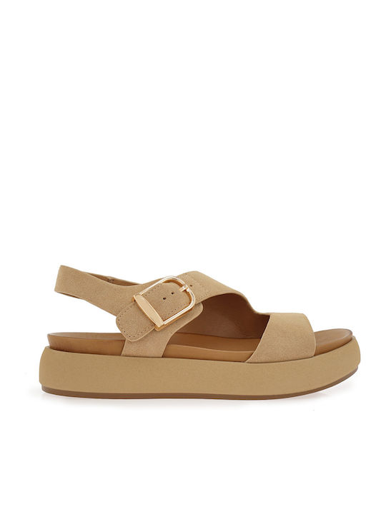 Tsakiris Mallas Beige Platforms