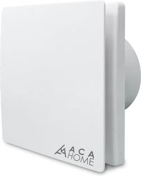 Aca Επιτοίχιος Εξαεριστήρας Μπάνιου 176mm Λευκός
