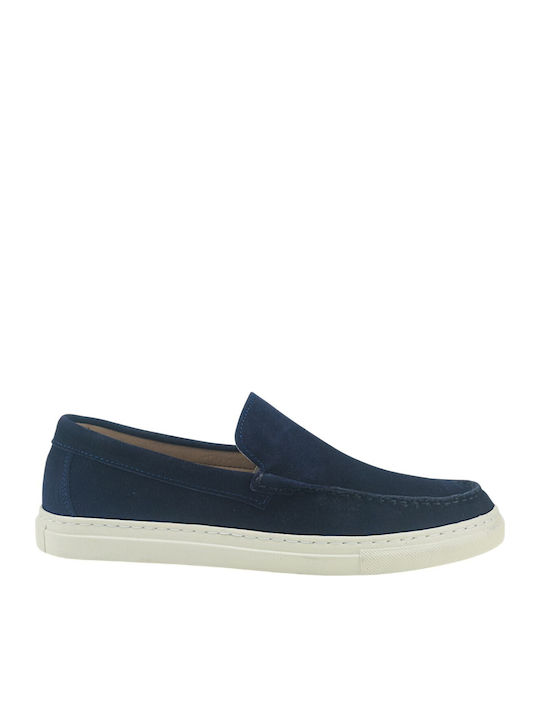 Herren Mokassins in Blau Farbe