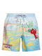 Gustavia Men's Swimwear Shorts Multicolour with Patterns