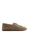 Damen Mokassins aus Leder in Braun Farbe Boat Shoes
