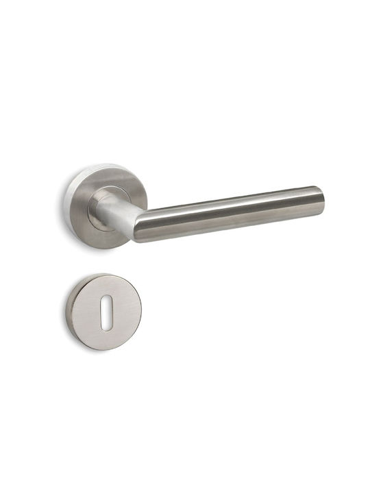 Conset Conset Middle Door Lever with Rosette C1...