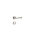 Conset Front Door Lever with Rosette Right C1405 with Mouthpiece Nickel Matte C1405RUS05S05