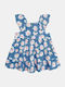 Mädchenkleid Blau