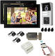 Wireless Video Intercom Set Wi-Fi Black