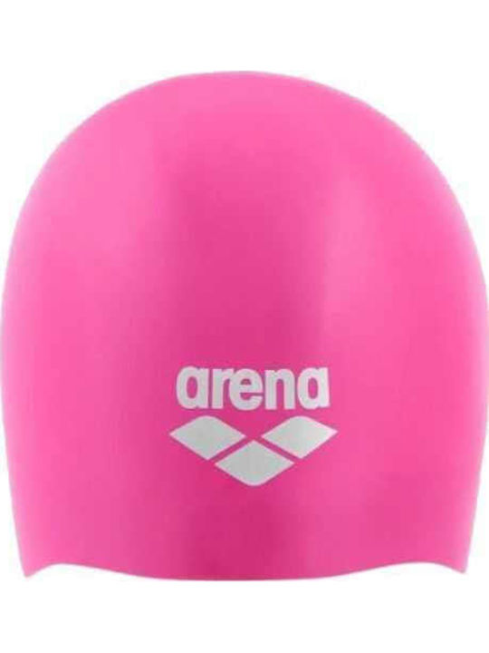 Arena Long Hair Cap 009275 Fuchsia