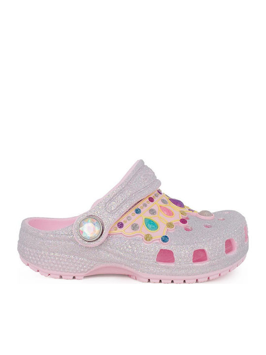 Crocs Clog Kids Anatomic Beach Shoes Silver