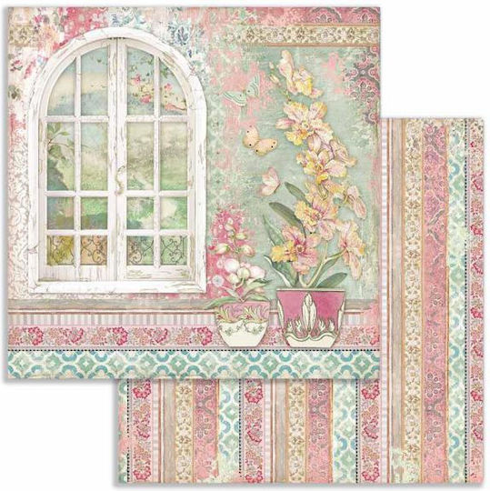 Stamperia Scrapbooking Paper 30.5x30.5cm Double-Sided Window