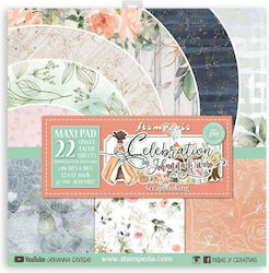 Stamperia Φύλλα Scrapbooking 170gr/m² 22 φύλλα