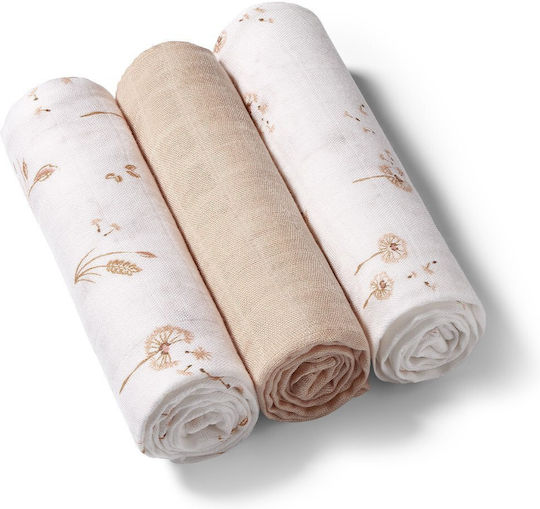 Babyono Πάνα Αγκαλιάς 70x70cm 3τμχ Babyono Πάνα Αγκαλιάς 70x70cm 3τμχ