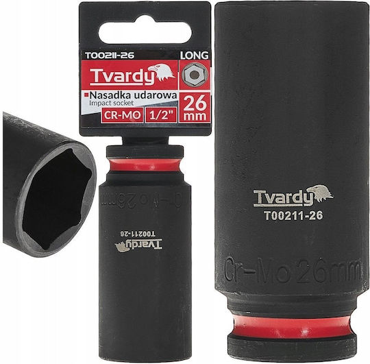 Tvardy Long Pneumatic Socket with 1/2" Frame Host Diameter 26mm