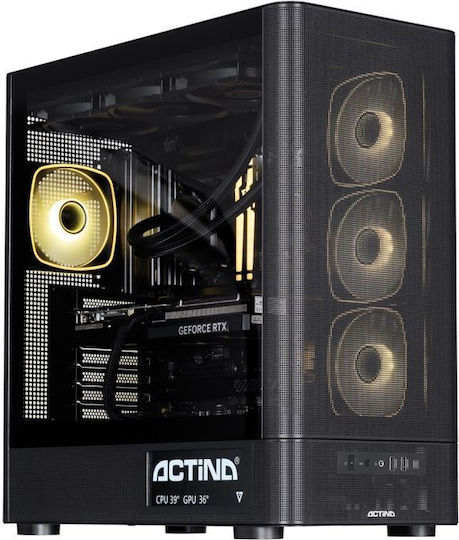 Actina 5901443441908 Gaming Desktop PC (Ultra 7-270K Plus/32GB DDR5/1TB SSD/GeForce RTX 5080/No OS)
