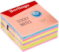 Κυβος Αυτοκολλητος Ultra Sticky' 76x 76 Mm 400 Φυλλα Berlingo Neon Colors