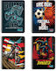 Must Team Spiral Notebook Ruled B5 60 Paper Sheets 2 Subjects (Various Designs)