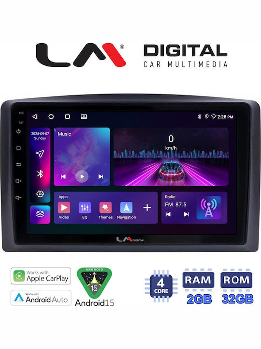 LM Digital Car Audio System for Mercedes-Benz Vito Viano 2015 Bluetooth USB Wi-Fi GPS Apple CarPlay Android Auto