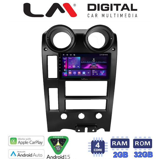 LM Digital Hummer H2 Car Audio System 2002 > 2008 Bluetooth USB Wi-Fi GPS Apple CarPlay Android Auto