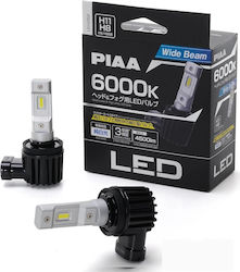 PIAA Autolampen H11 / H8 / H9 / H16 LED Kaltes Weiß