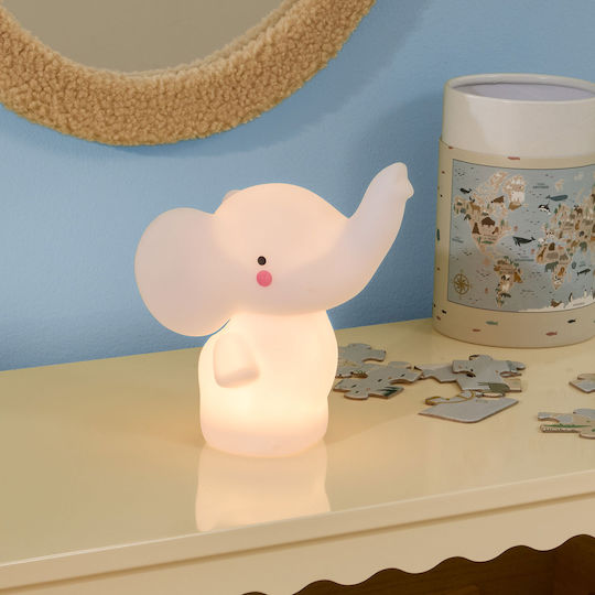 Kids Night Light Led A-s Softy Elephant 214423b