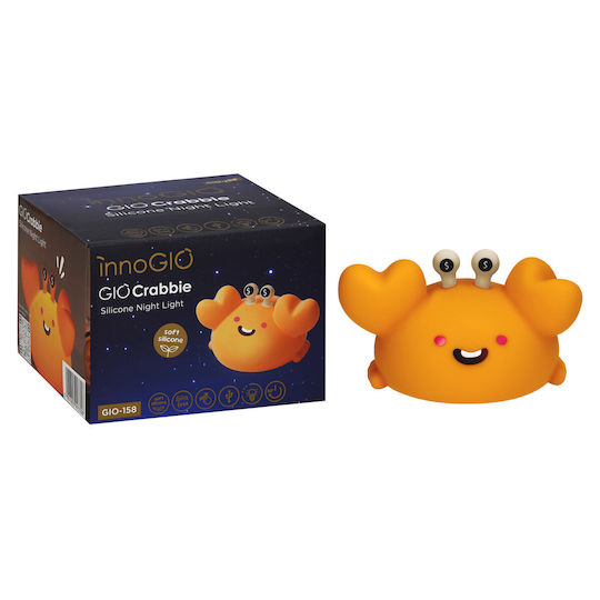 Innogio Night Light Silicone Gio Crabbie Innogio Night Light Silicone Gio Crabbie
