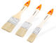 Paintbrush Set 3 Pcs 25 50 Mm Wooden Handle Washable Paint Varnish Stain