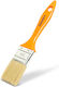 Silver Paintbrush 40 Mm Plastic Handle Washable Paint Varnish Glaze