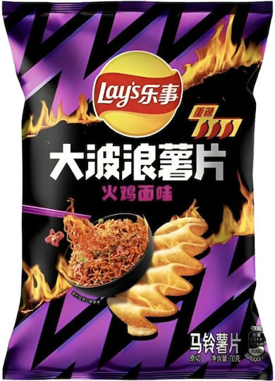 Lay’s Big Wave Hot Chicken Noodle 70g