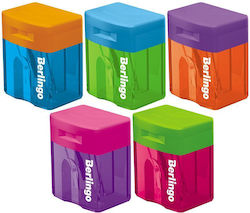 Plastic Sharpener Fuze 1 Hole Barrel Various Colours Berlingo Pack 20 Pieces Plastic Sharpener Fuze 1 Hole Barrel Various Colours Berlingo Pack 20 Pieces