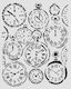 Thick Stencil Stamperia 20x25cm Gardens Time Ρο...