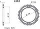 Rear Sprocket Fe1683.45/4427 45 C45 Aprilia Caponord 1000 01-08/03-08 45T Pbr