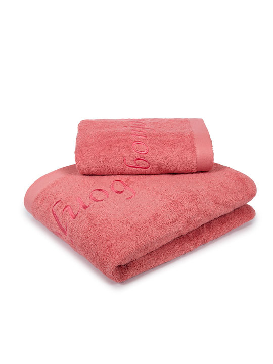 Biokarpet Bath Towels Set of 2 Pieces Bonjour C...