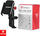 Motowolf Motorcycle Phone Mount with Adjustable Arm for Mirror