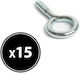 Screw With Diameter M19 And Length 40mm 15 Pieces